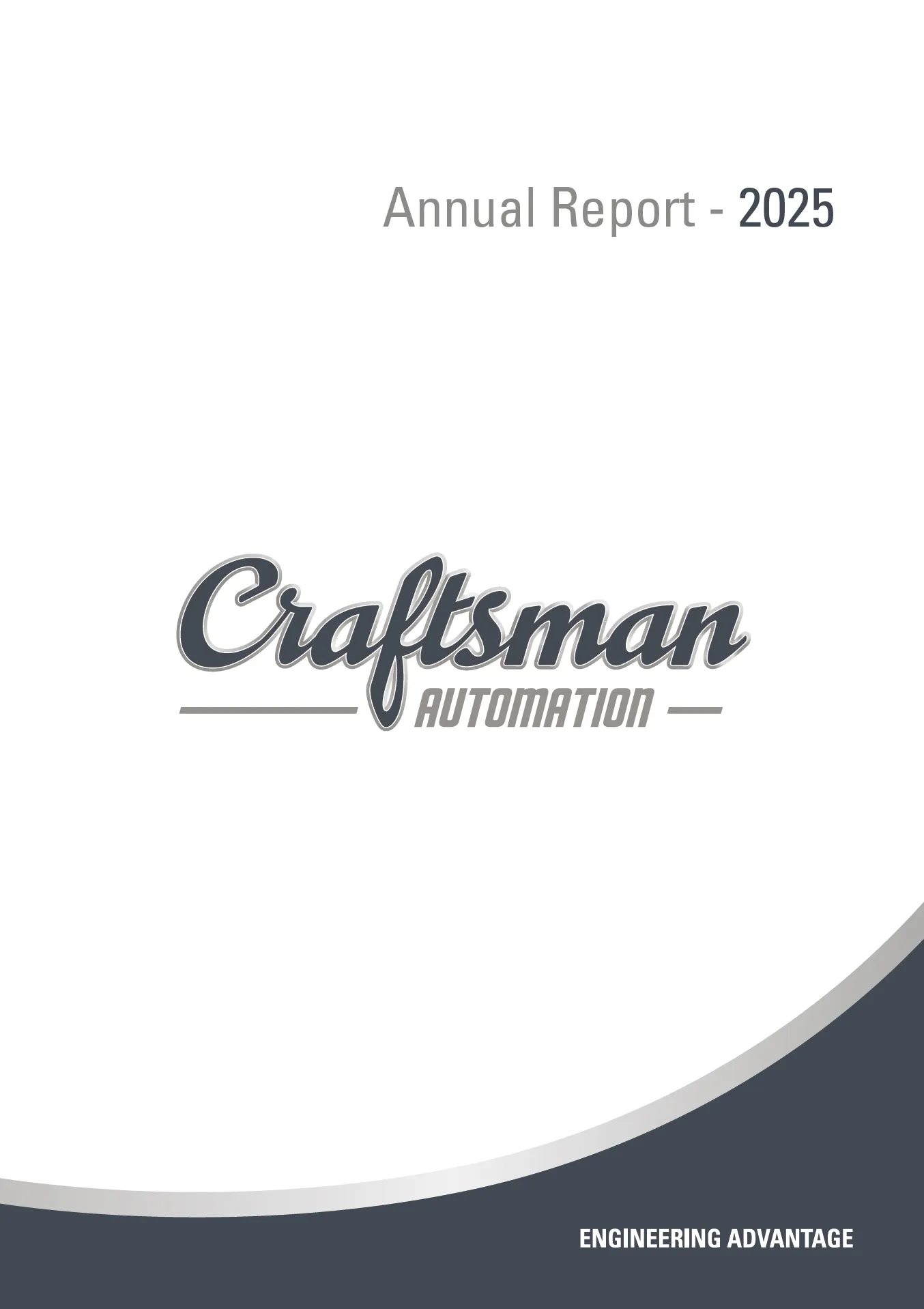 Craftsman report cover