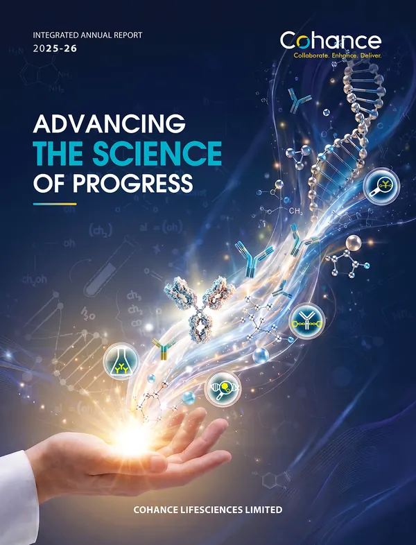 Cohance Lifesciences annual report 2025-26 cover